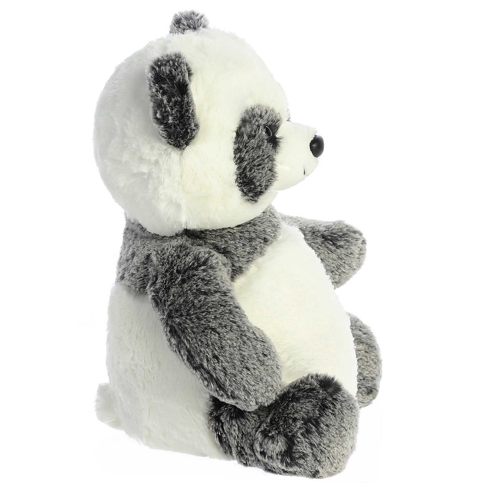 Aurora Ping Panda with hidden bean pellets adds stability for lasting hugs.