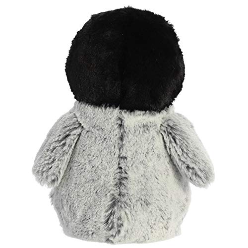 Aurora Pippin Penguin compact 6.5-inch size is ideal for on-the-go snuggles.