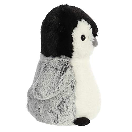 Aurora Pippin Penguin resting-on-belly pose suitable for interactive play.