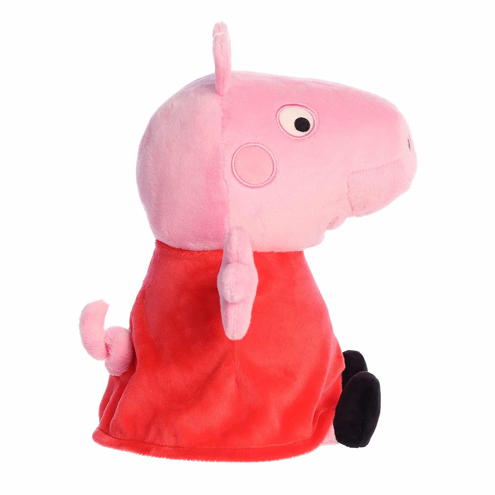 Aurora Playful Peppa Pig stuffed animal bean pellets feature stable for safe shared play