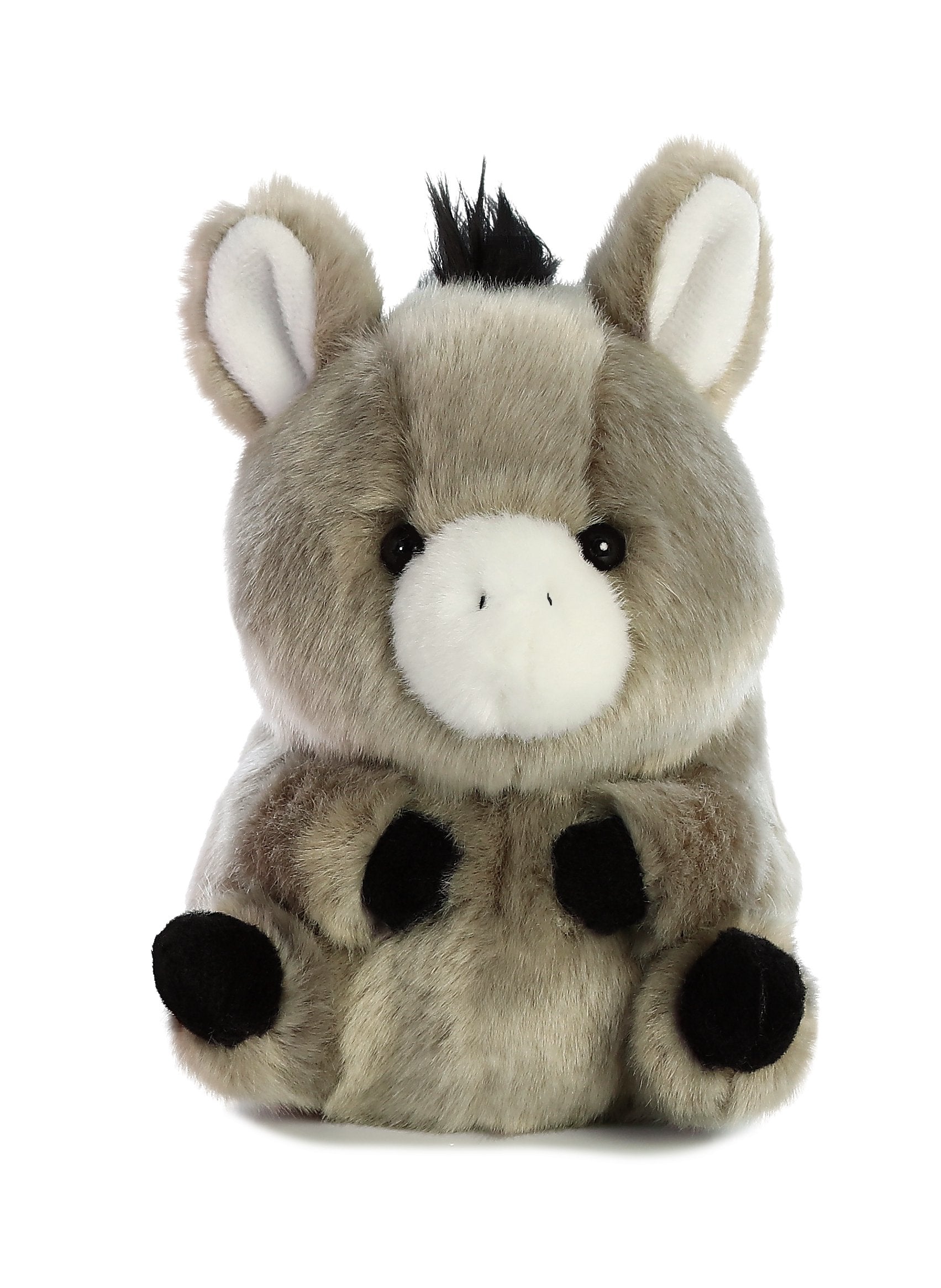 Aurora Playful Rolly Pet Bray Donkey back view highlights balanced pose.