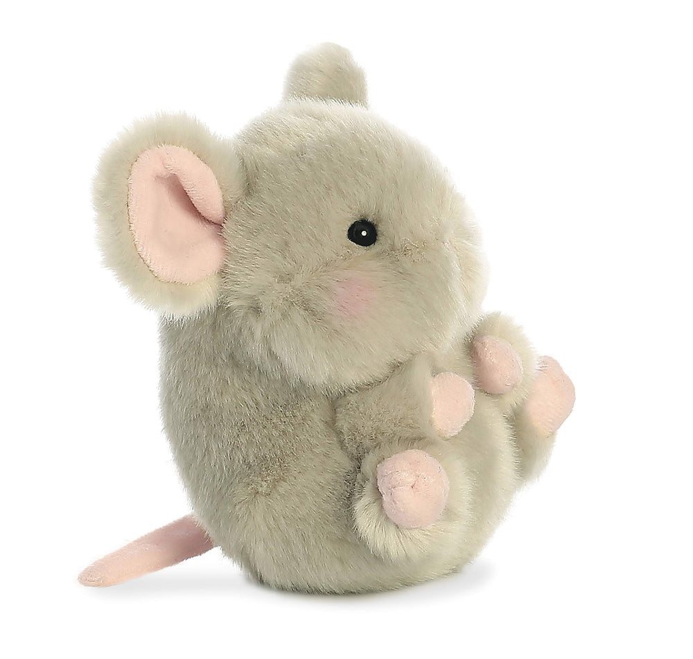Aurora Frisk Mouse gray fur close-up showcasing soft tactile texture.