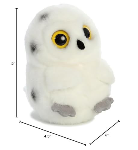 Aurora Hoot Owl plush with bean pellets for stability during play.