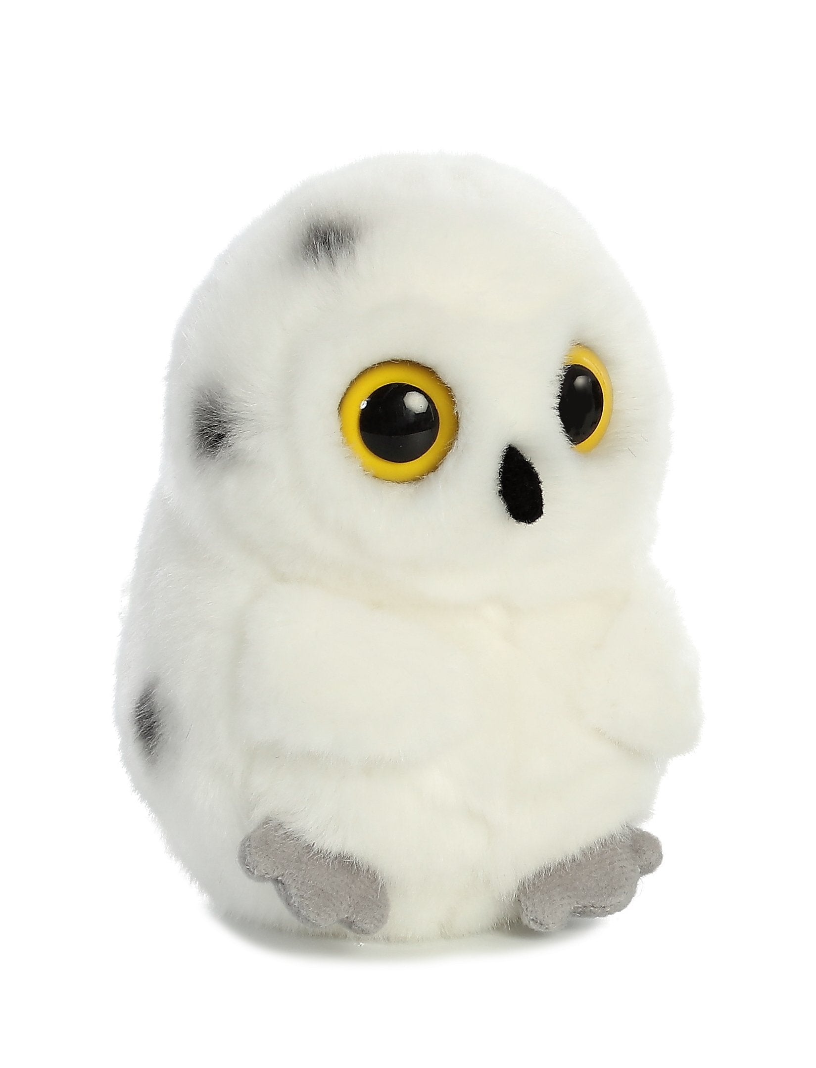 Aurora Hoot Owl compact 4-inch plush, ideal for travel.