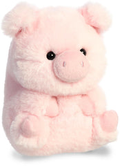Aurora Playful Rolly Pet Prankster Pig roll action shows mischievous charm during playtime