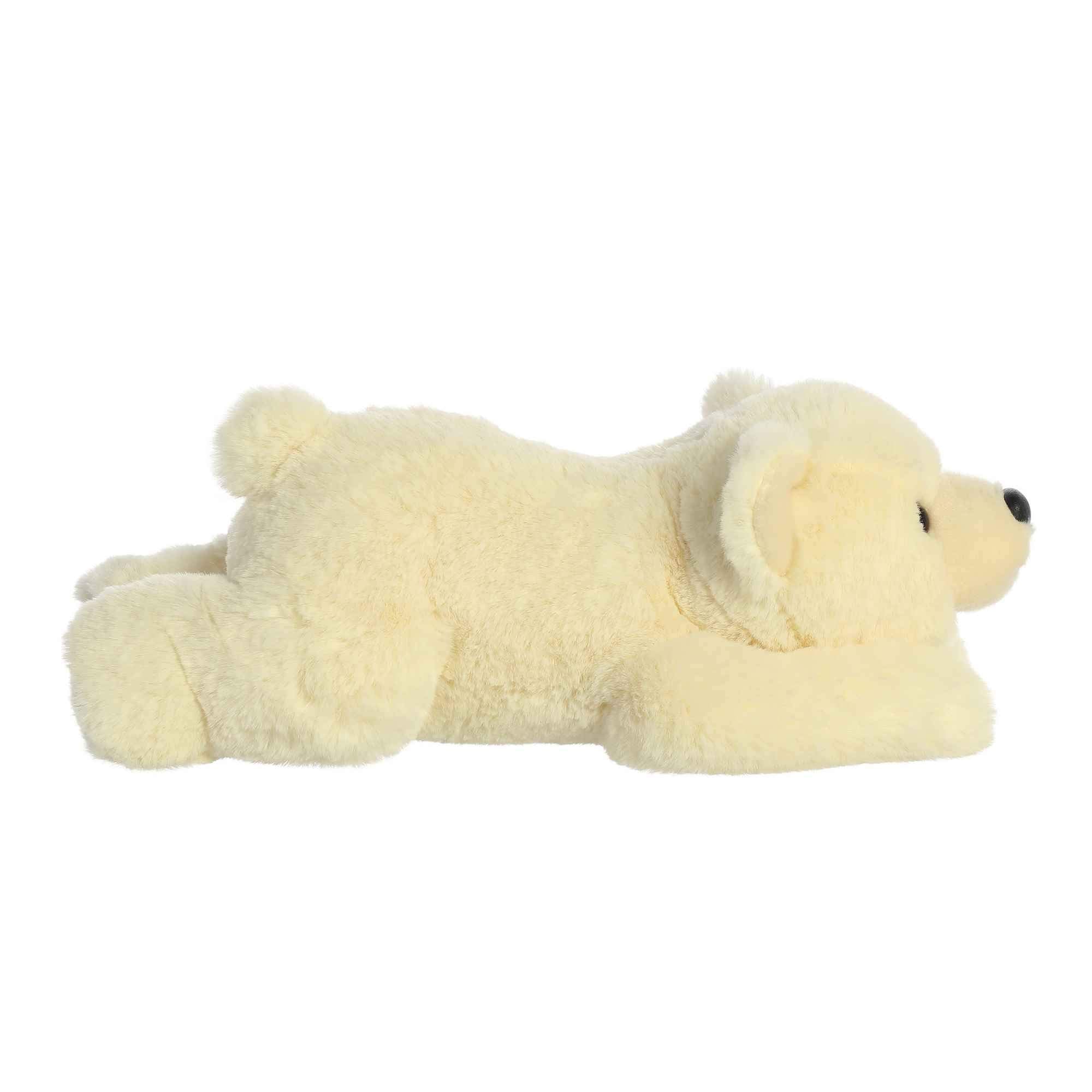 Aurora Polaris polar bear plush dimensions approx 6x13x4.5 inches
