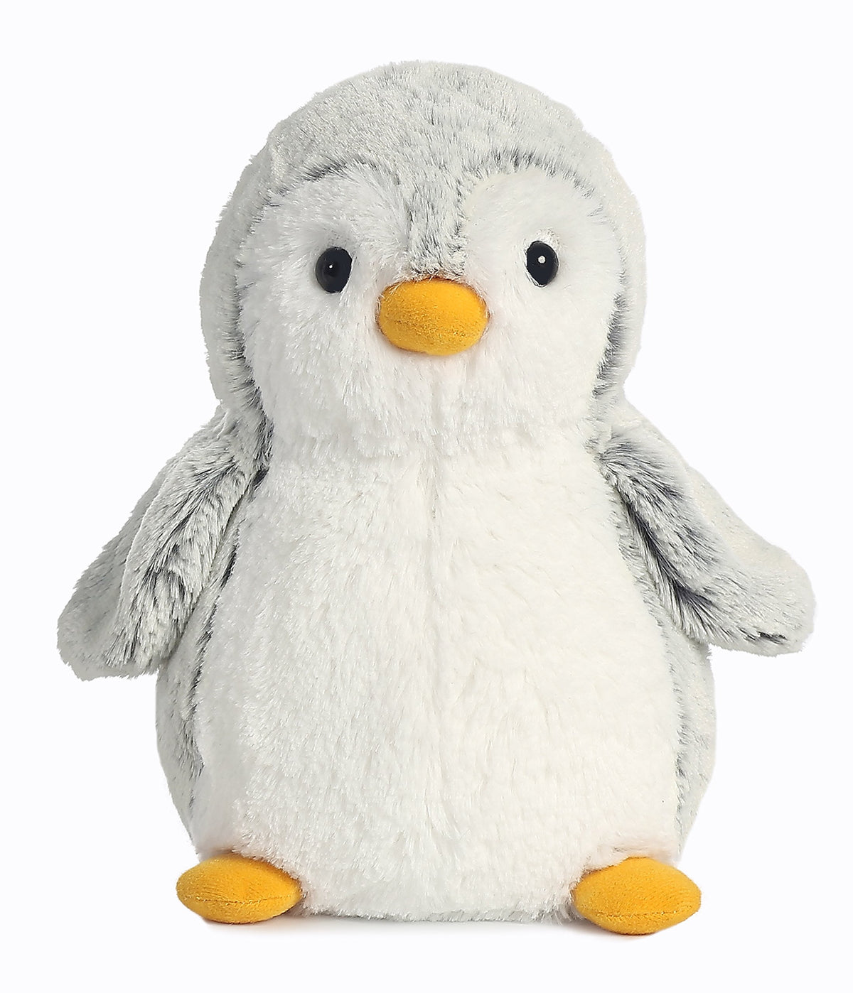 Aurora Pompom Penguin closeup face plush for comforting hugs