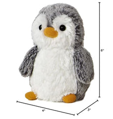 Aurora Pompom Penguin mini plush gift packaging, ready-to-gift keepsake