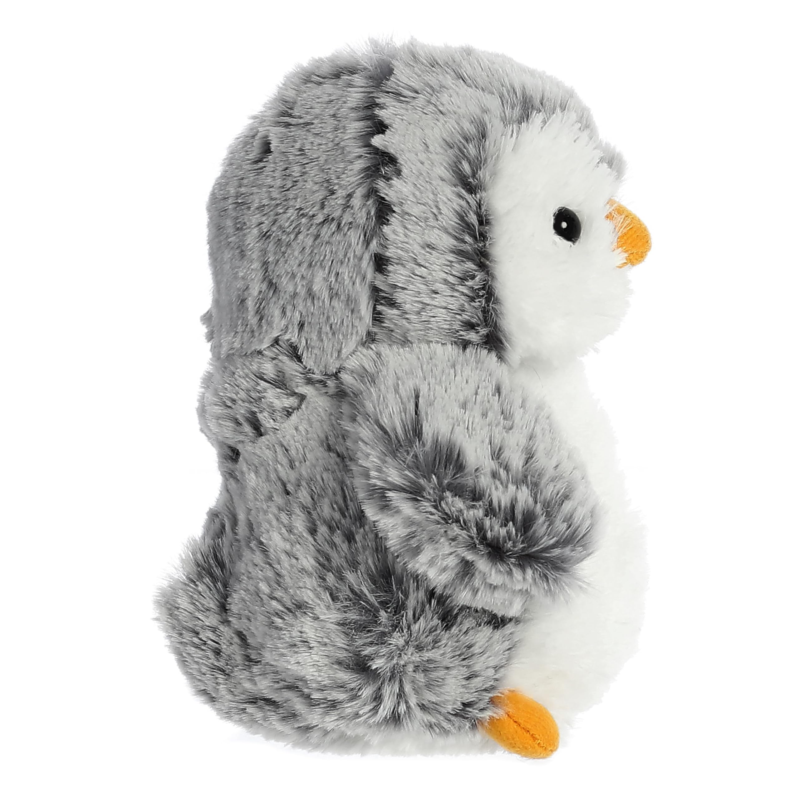 Aurora Pompom Penguin mini plush offering warm cuddles for kids and adults