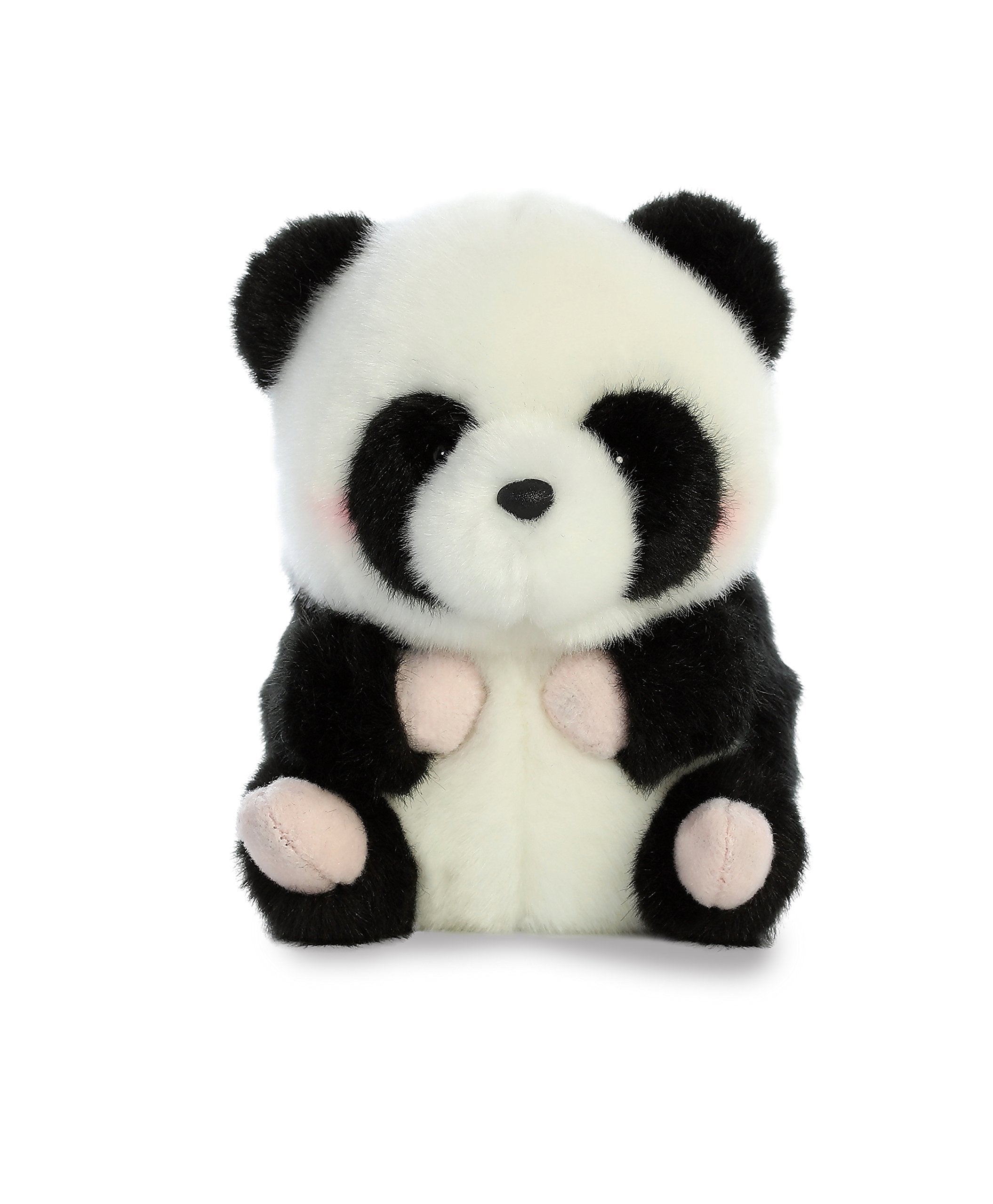 Aurora Precious Panda side pose, balanced back design for portable companionship.