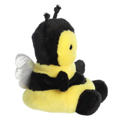 Aurora Queeny Bee Palm Pals back view plush, gentle fabric for cozy hugs.