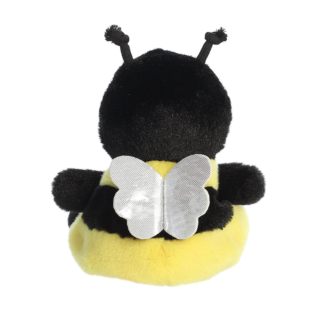 Aurora Queeny Bee Palm Pals fabric detail, high-quality materials and soft texture.