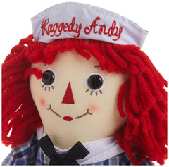 Aurora Raggedy Ann and Andy soft plush material for cuddly companionship.