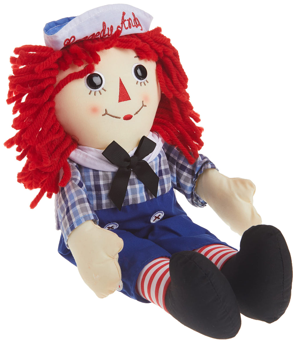 Aurora Raggedy Ann classic doll with multicolor plush for timeless imaginative play.