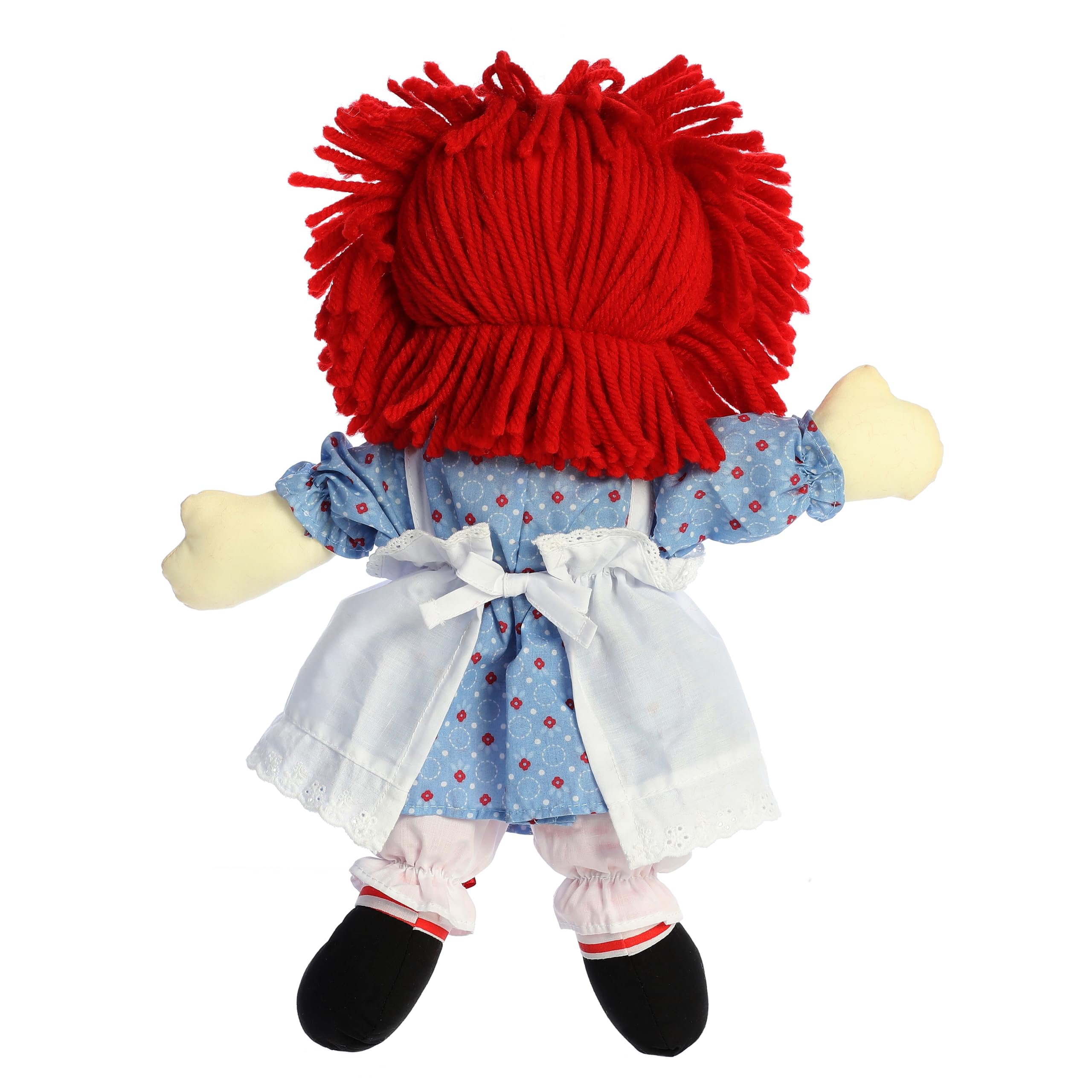 Aurora Raggedy Ann doll packaging shown gift-ready for birthdays and keepsakes