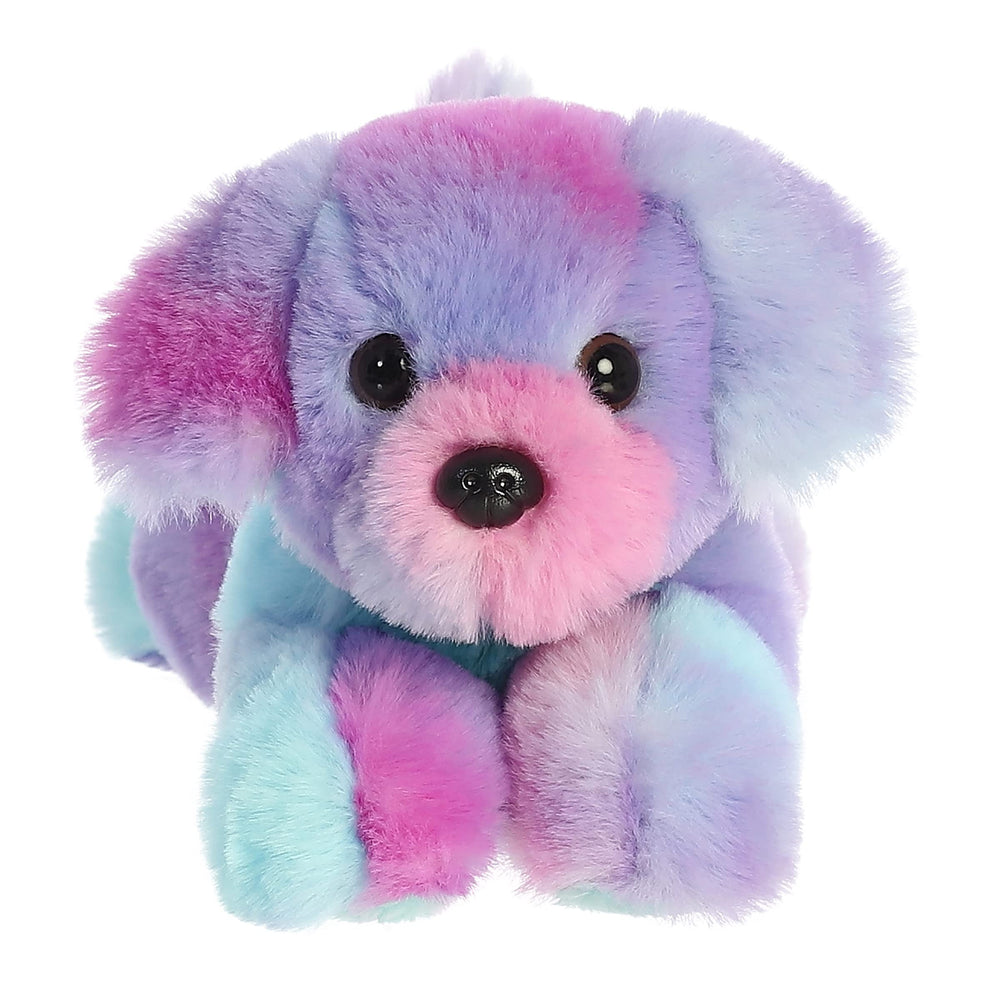 Aurora Rainbow Puppy Mini Flopsie soft plush ideal for on the go adventures
