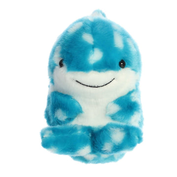 Aurora Willa Whale Shark Round Rolly Pet rolling action promotes interactive play.