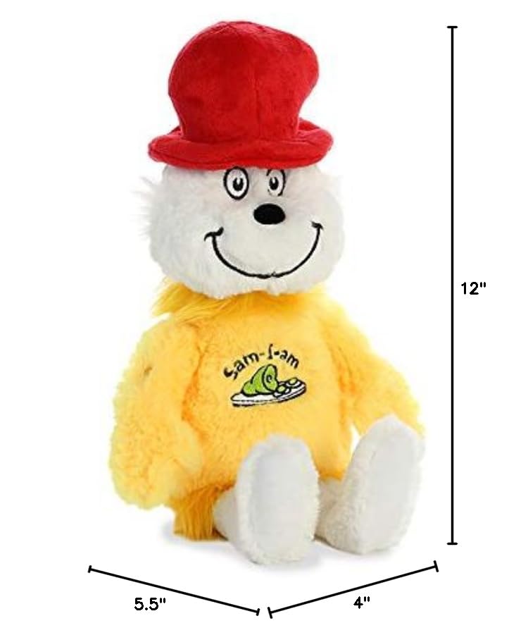 Official licensed Aurora Sam I Am plush in box, ready for gifting.