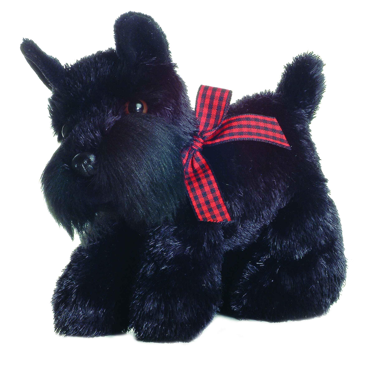 Aurora Scotty front view plush, a soft mini Flopsie perfect for cuddles and play.