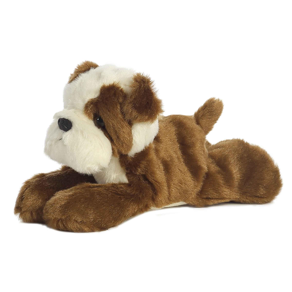 Aurora Semper Fi 8-inch bulldog plush ready for hug and display.