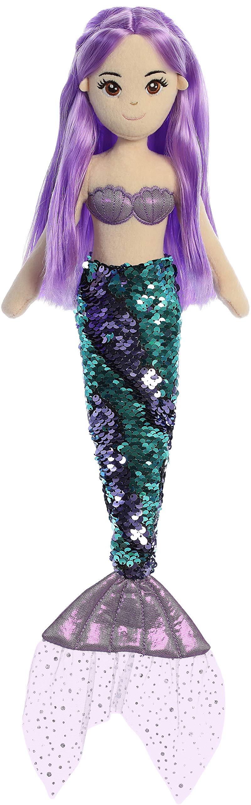 Aurora Sea Sparkles Jenna hair shot, lavender locks and combable mylar strands