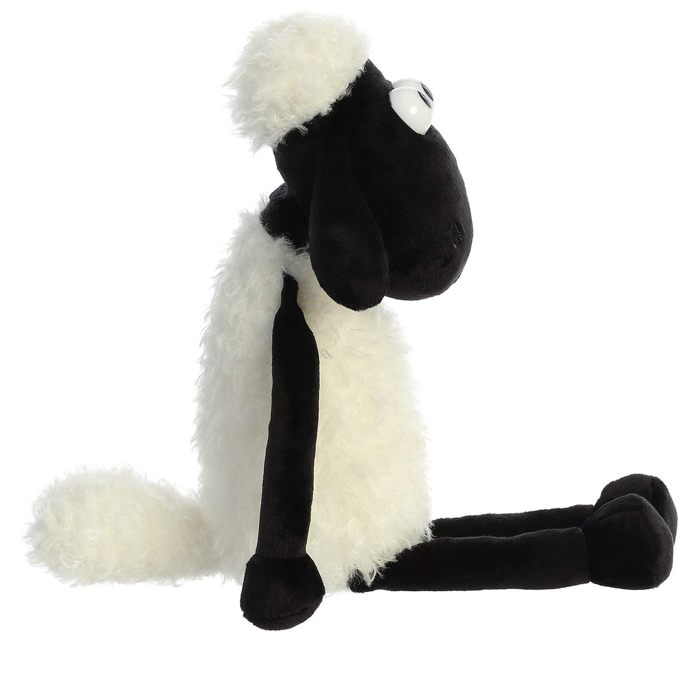 Aurora Shaun the Sheep plush measures 11 inches for versatile play.