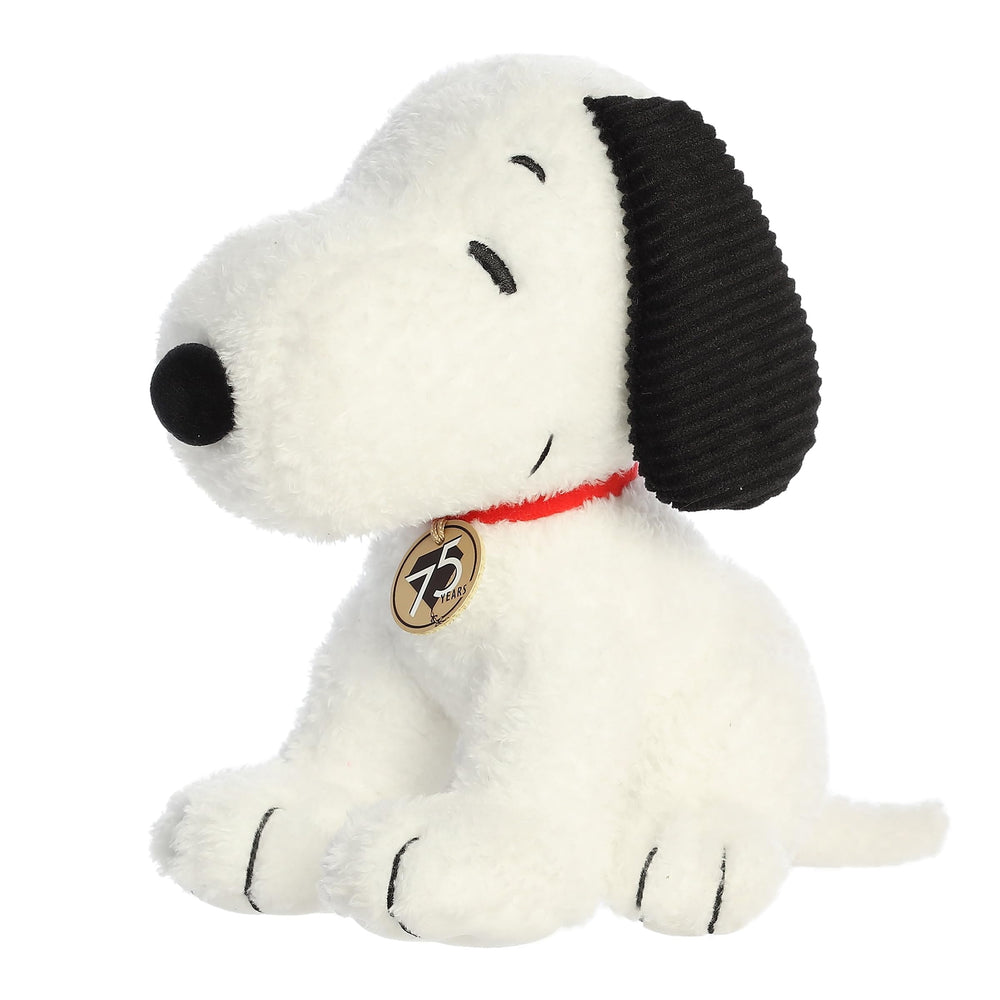 Aurora Snoopy display-ready plush offers soft cuddles and nostalgic decor.