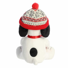 Aurora Snoopy fluffy 12-inch stuffed toy, soft and durable for years of play.