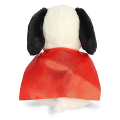 An Aurora Snoopy Kissing Bandit Palm Pal soft plush fabric for cozy hugs.