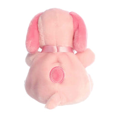 Aurora Snoopy Palm Pals pink plush, soft materials for comforting hugs.