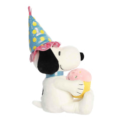 Aurora Snoopy plush full-body shot highlighting nostalgic design