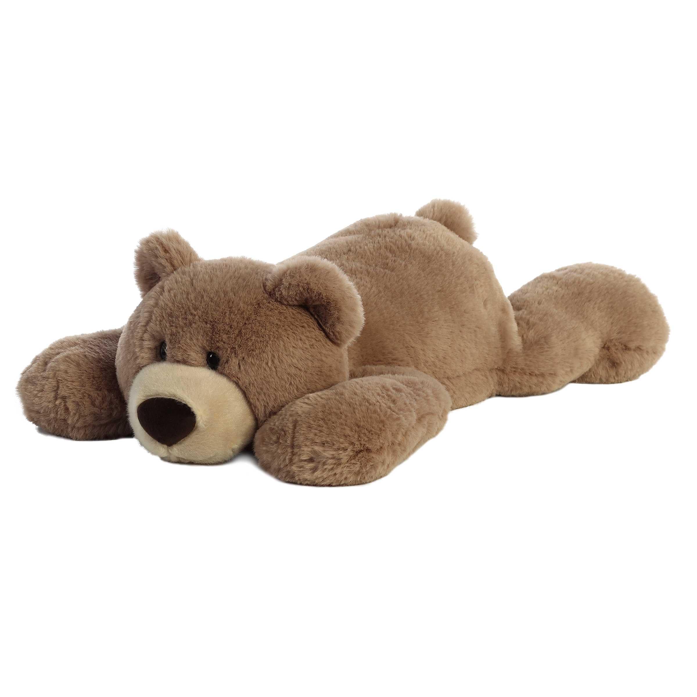 Aurora Snuggly Hugga-Wug Bear soft texture suggests cloud-like softness for comforting hugs.