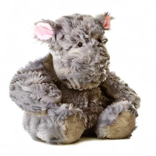 Aurora Snuggly Tubbie Wubbies Hippo with bean pellets for stability during cuddling.
