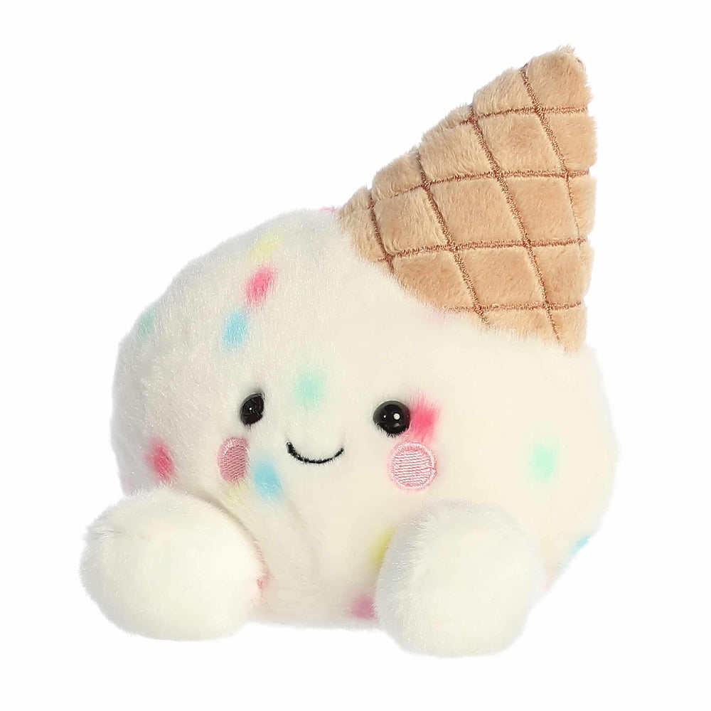Aurora Sprinkle Ice Cream Palm Pals display-ready plush for shelves and collections.