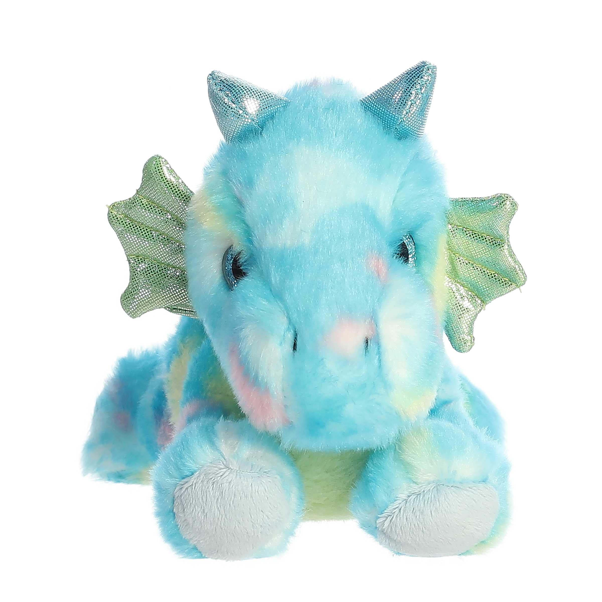 Aurora Sprinkles Dragon with pink and blue dots and wings sparks magical storytelling.