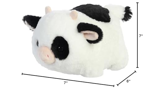 Compact 7x10x6 inch Tutie Cow size for gifting or display.