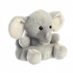 Aurora Stomps Elephant held in hands demonstrates palm-sized portability.