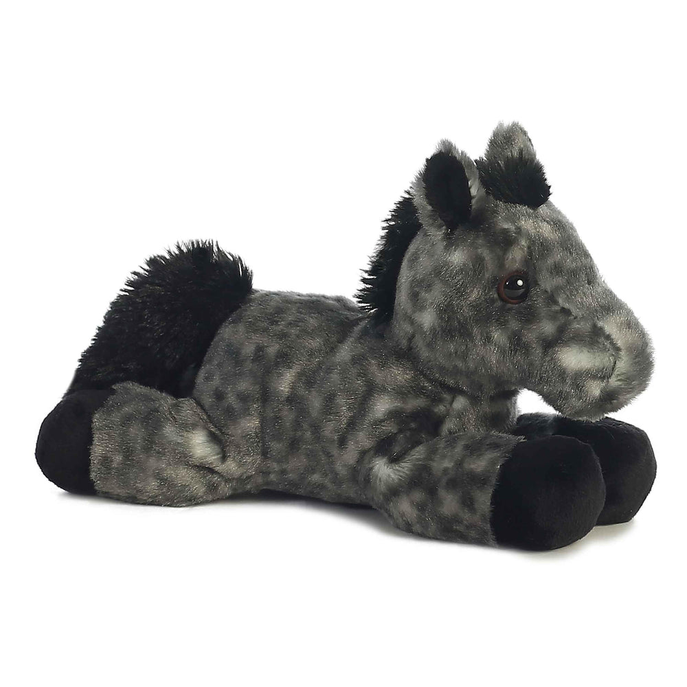Aurora Storm 8-inch mini Flopsie stuffed animal for portable cuddles.
