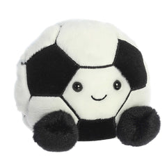 Aurora Striker plush with black and white design, perfect for playtime.