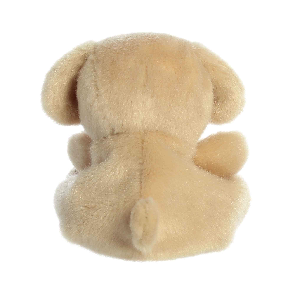Aurora Sunny Lab understuffed body offers cozy squeezes and easy cuddling.