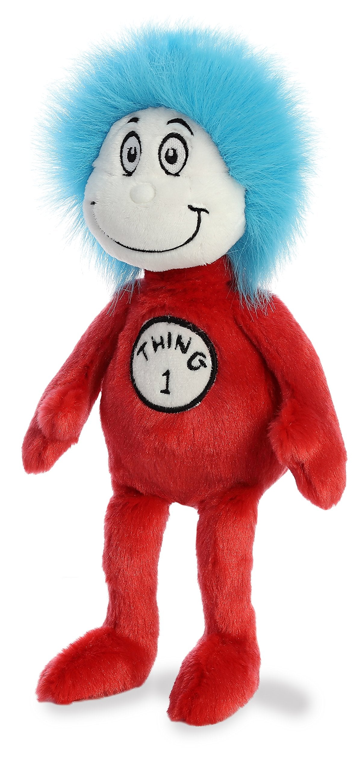 Aurora Thing One plush stitch-detail highlights durable construction for long-lasting playtime.