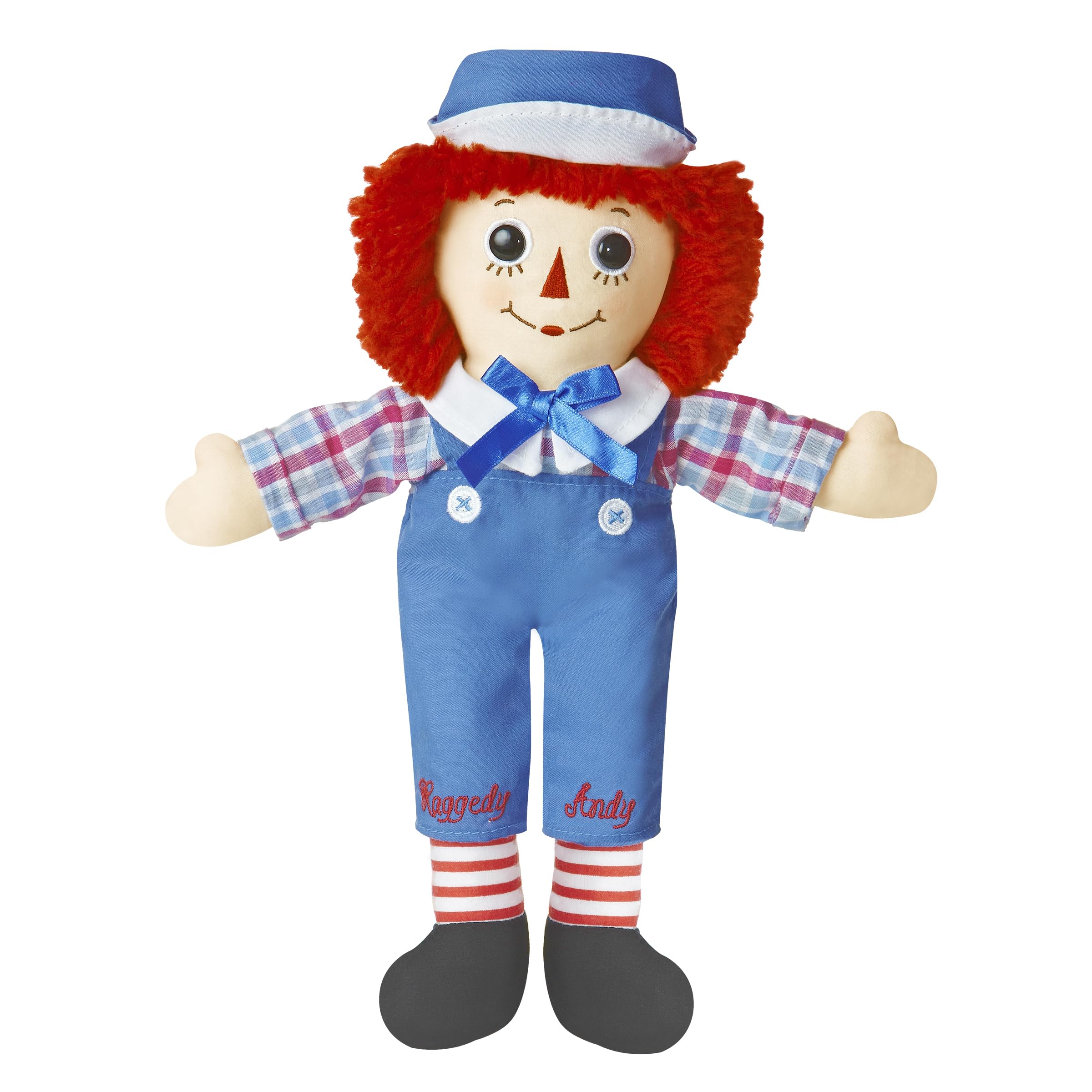 Aurora Raggedy Ann doll face close-up for timeless playtime.
