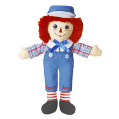 Aurora Raggedy Ann doll face close-up for timeless playtime.