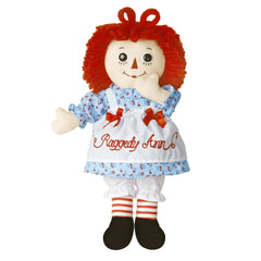 Aurora Timeless Raggedy Ann full doll, classic charm for imaginative play and keepsake.