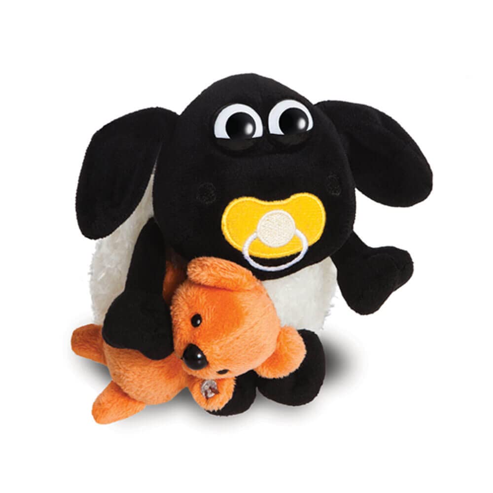 Aurora Timmy sheep cute face, friendly plush for kids.