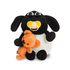 Aurora Timmy sheep soft toy white, cuddly playtime companion.