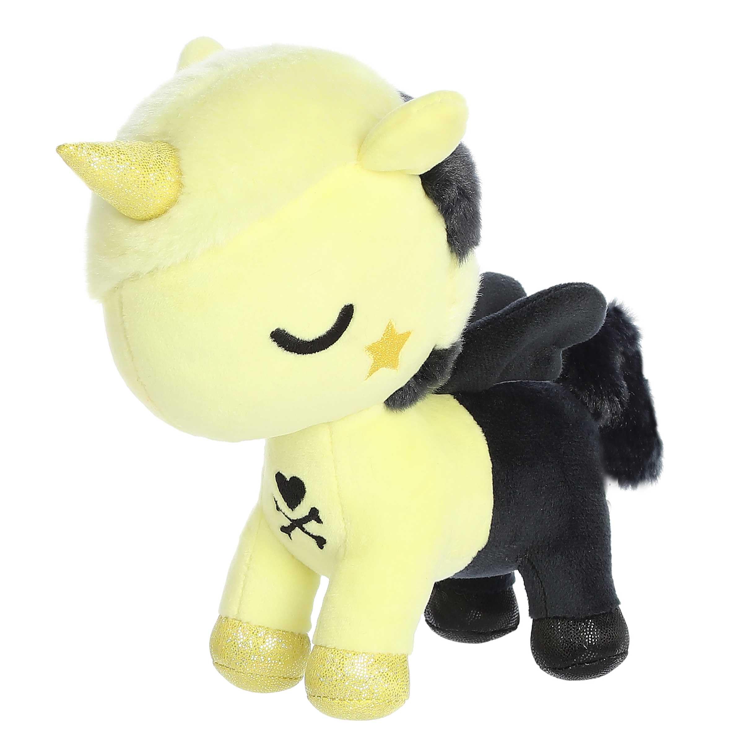 Aurora Tokidoki Mochi Sky Unicorno Little Star plush for display and storytelling.