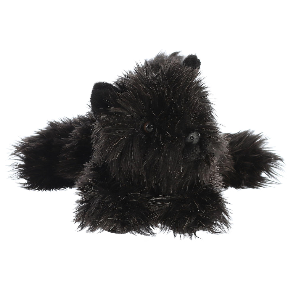 Close-up of Toto Flopsie face detail, a soft companion for imaginative play.