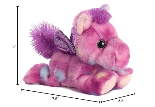 Aurora Tutti Frutti Pegasus plush multi-colored design sparks creativity.