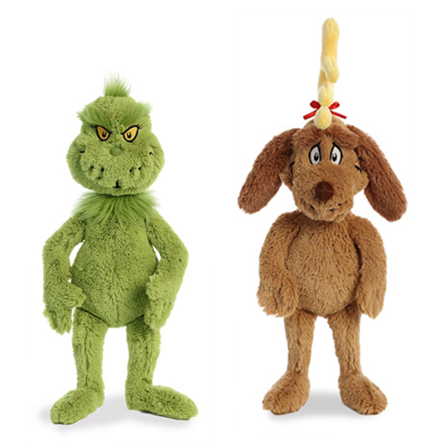 Aurora World Dr Seuss Grinch 18in plush, soft cuddle buddy for stories and play